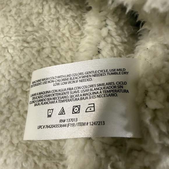 Orvis Sherpa Lined 1/4 Zip Pullover Mens Large Gray - Picture 11 of 13